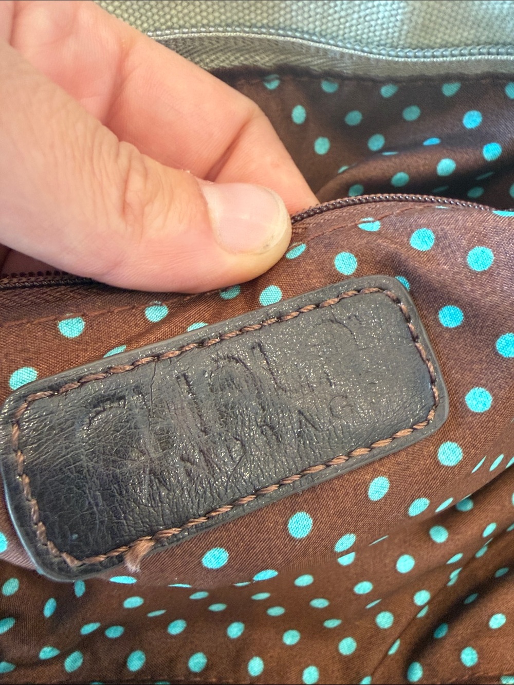 Chala Green and Brown Bear Forest Tote - Picture 5 of 5